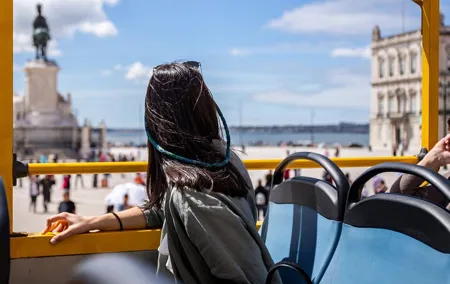 Lisbon Hop-On Hop-Off Bus, Tram Tour, River Cruise for 72/96Hour
