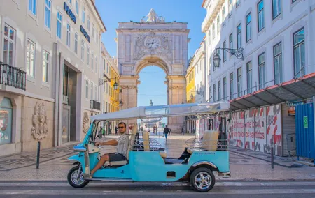 Lisbon Private TukTuk Tour with True Local Guide