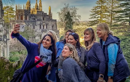 Sintra with tickets to monuments private tour from Lisbon