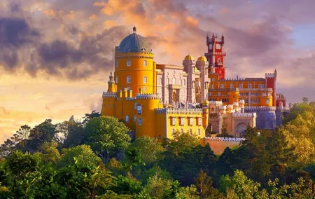 Sintra and Cascais Private Tour with Pena Palace Ticket Included