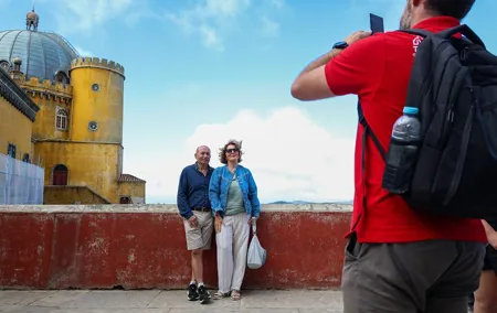 From Lisbon: Sintra, Pena Palace & Wine Tasting Small-Group Tour