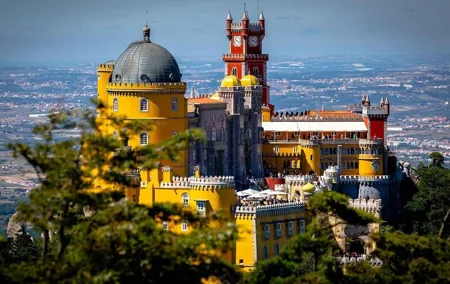 Visit Sintra and Cascais Included Lunch and Entry to Pena Palace
