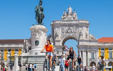 Lisbon Bike Tour: Downhill Downtown Lisbon to Belém