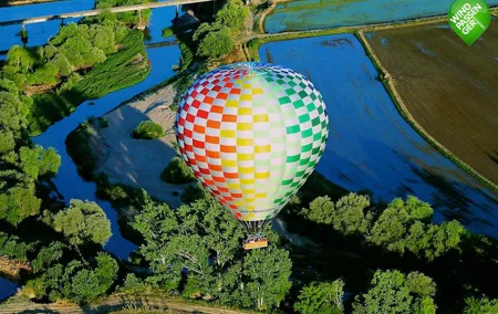 Balloon Ride with Complimentary Drink from Coruche