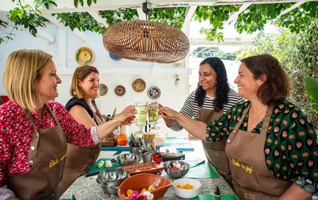 Portuguese flavors in a typical village home