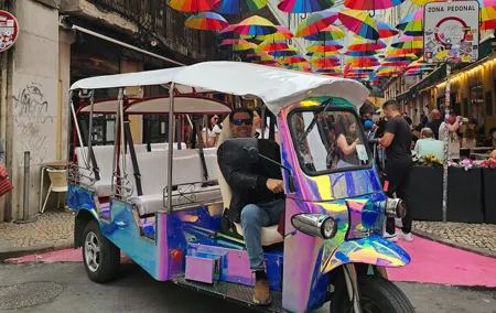 Private Tuk Tuk Guided Tour of Historic Lisbon 2.5 Hours