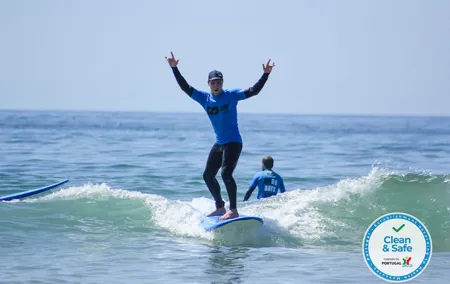 The Surf Instructor in Costa da Caparica