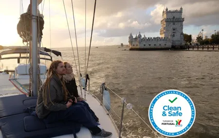 Relaxing Sailboat Cruise along the Tagus