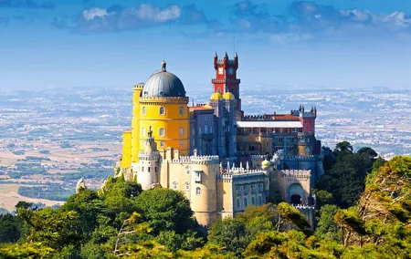Sintra Deluxe from Lisbon with Pena Palace ticket