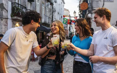 Tipsy Tour Fun Bar Crawl in Lisbon with Local Guide