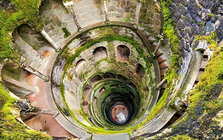 Tour of Quinta Regaleira Pena Gardens and Cascais - Small Groups