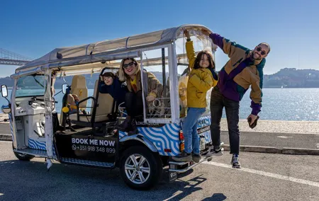 All City Premium Private Guided Tour by Tuk-Tuk in Lisbon