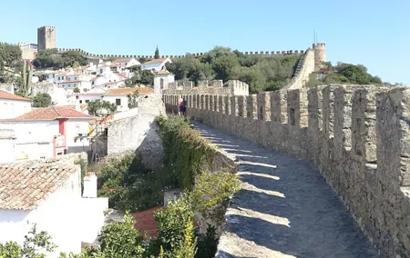 From Lisbon: Medieval Obidos, Nazare & Peniche Waves Private Day
