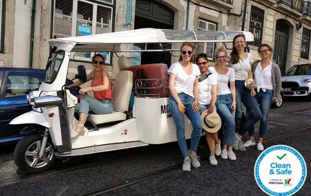 Mon Ami Burguês - Lisbon City Center Private Tuk Tuk Tour