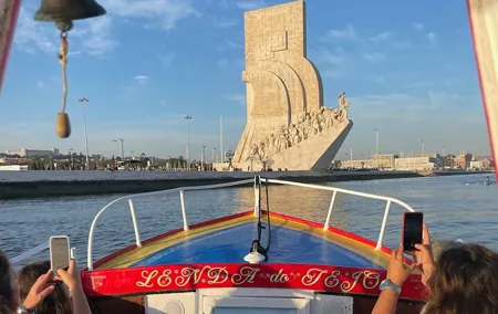Lisbon Daytime & Sunset Tradicional Boat Tour Sightseeing Cruise