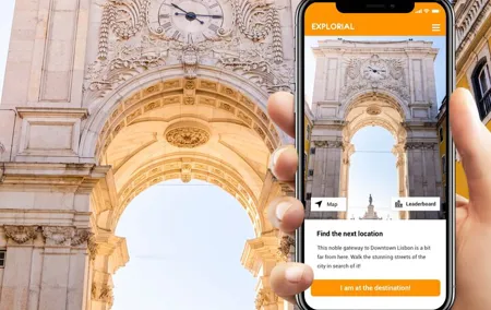 Lisbon (Chiado-Baixa) Scavenger Hunt and Sights Self-Guided Tour
