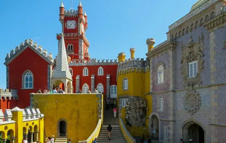 From Lisbon: small-group Sintra, Pena, Regaleira, Roca & Cascais