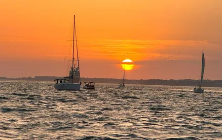 Private Sunset Sailing Boat Tour in Lisbon