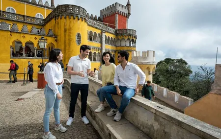 Fatima Sanctuary, Pena Palace & Nazare's Big Wave from Lisbon