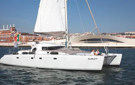 2H Tour on a Private Sailing Catamaran "Scarlett" up to 16 people