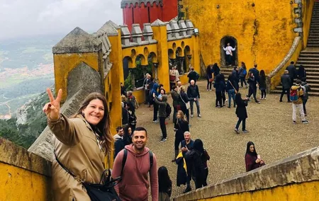 Sintra Tour with Pena Palace, Moorish Castle and Regaleira - Private