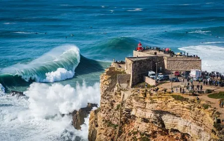Lisbon to Porto Private Transfer Visiting Nazare, Obidos castle