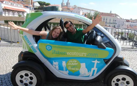 Eco Car Twizy Tour - Lisbon Downtown and Belém with GPS Audio Guide