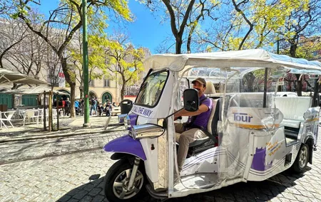 Lisbon Highlights in 2 Hours – Private Tuk Tuk Tour