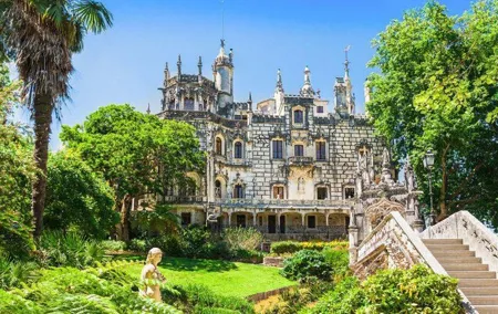 Day trip Quinta da Regaleira, Monserrate Palace, Cabo da Roca and Casc