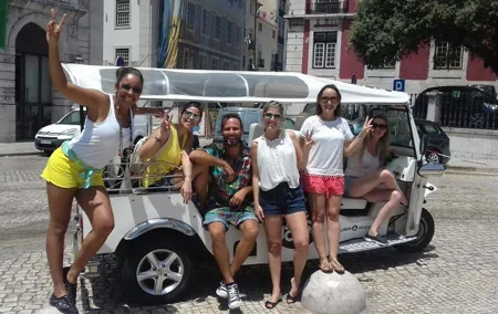 3 hour Private ECO Tuk Tuk Tour of Lisbon with Cherry Liqueur