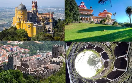 Guided Tour to Sintra with 4 Monuments Visit, Private Full Day