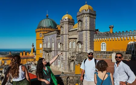 Sintra and Cascais Day Trip with Private Early Access Pena Palace