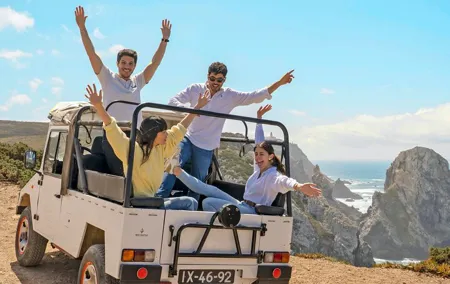 Sintra with Pena Palace visit & Cabo da Roca by 4WD from Lisbon