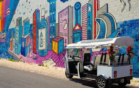 Lisbon Old Town Tuk Tuk Experience
