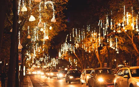 2-Hour Private Christmas Lights Tour in Lisbon