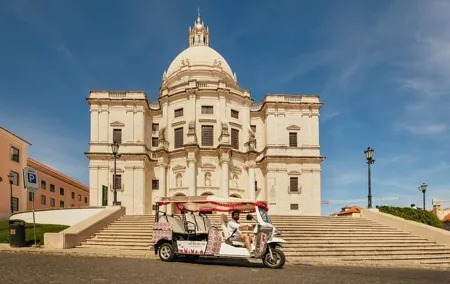 1 Hr City Tuk Tuk / Electric Car Tour of Lisbon