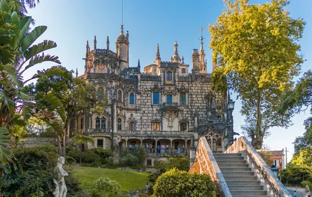 Excursion to Sintra and Quinta da Regaleira by train from Lisbon