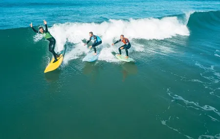 Surf with Friends and Family in Lisbon