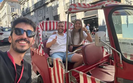 Lisbon Private Historical Center Tour by Tuk Tuk