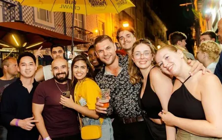 Non-Alcoholic Pubcrawl: 1 hour open bar (soft drinks/mocktails)