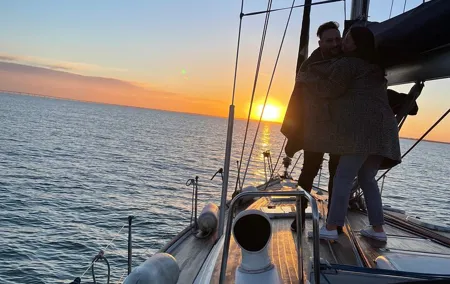 Private Sailing Proposal or Vow Renewal in Lisbon