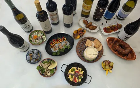 Lisbon Wine and Tapas Featuring Five Portuguese Wines and Snacks