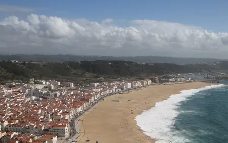 Nazaré Express; Home to the biggest waves in the world.