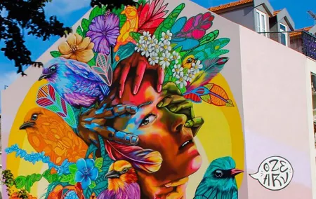 3H Private Art Tour on Chaparru Street in Tuk Tuk