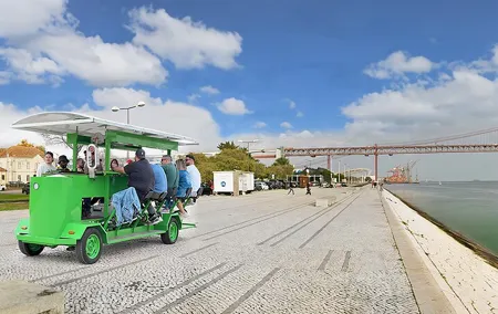 Tropical BeerBike in Tejo River Lisbon