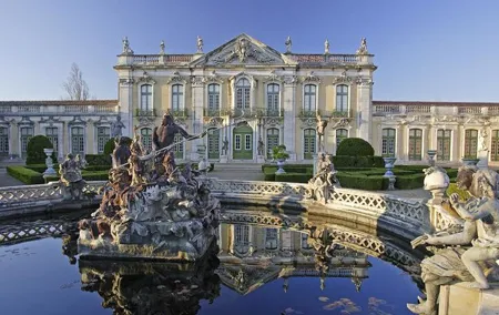 1-day tour to Queluz Palace, Mafra Monastery, Ericeira and Castelo dos