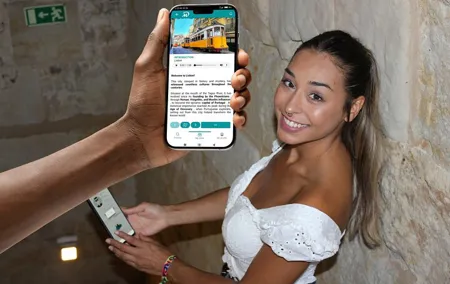 Interactive Self-Guided Guide in Lisbon and Belem