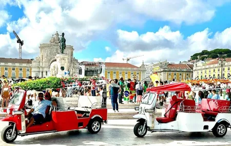 90 Minutes Private Lisbon Old town Tuk Tuk Tour