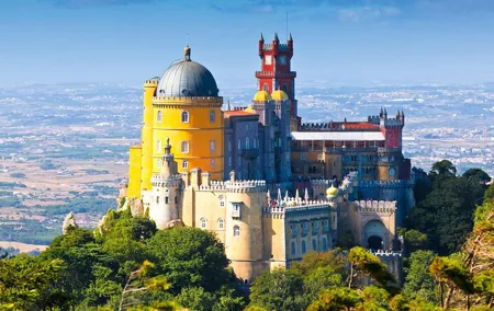 Pena Palace Sintra Cabo da Roca and Cascais Tour