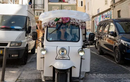 Tuk tuk in Belém